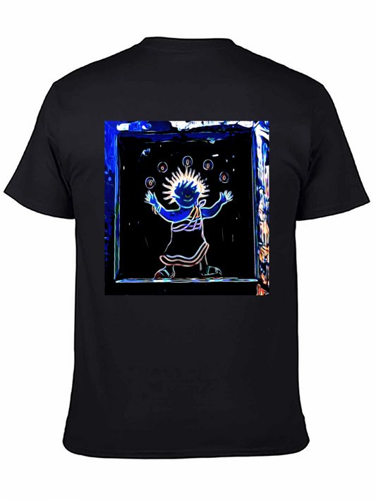 Juggler Graphic Black T-Shirt