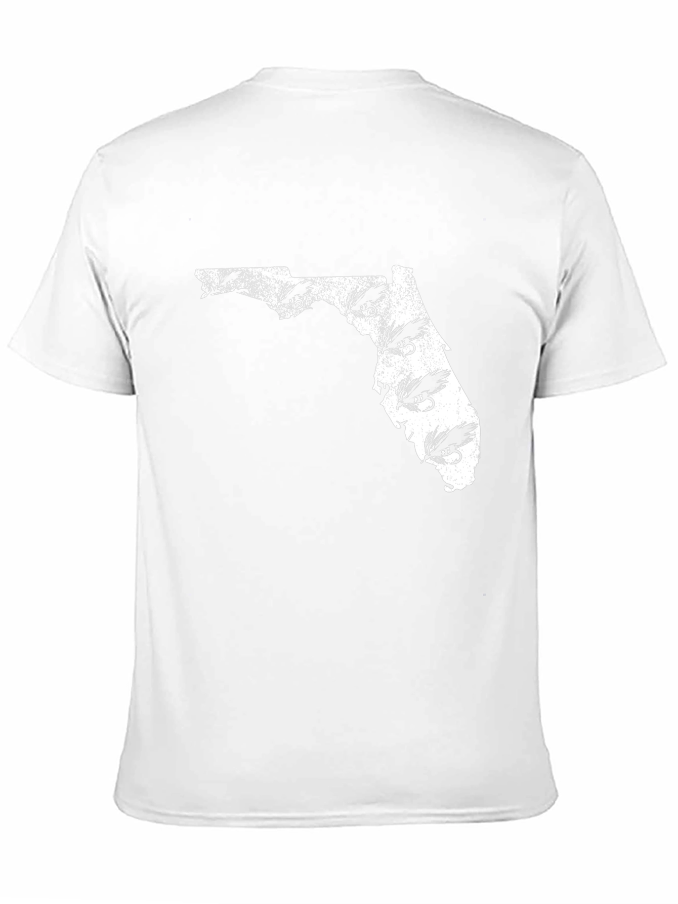 Florida Fishing Lure Mens Black T-Shirt