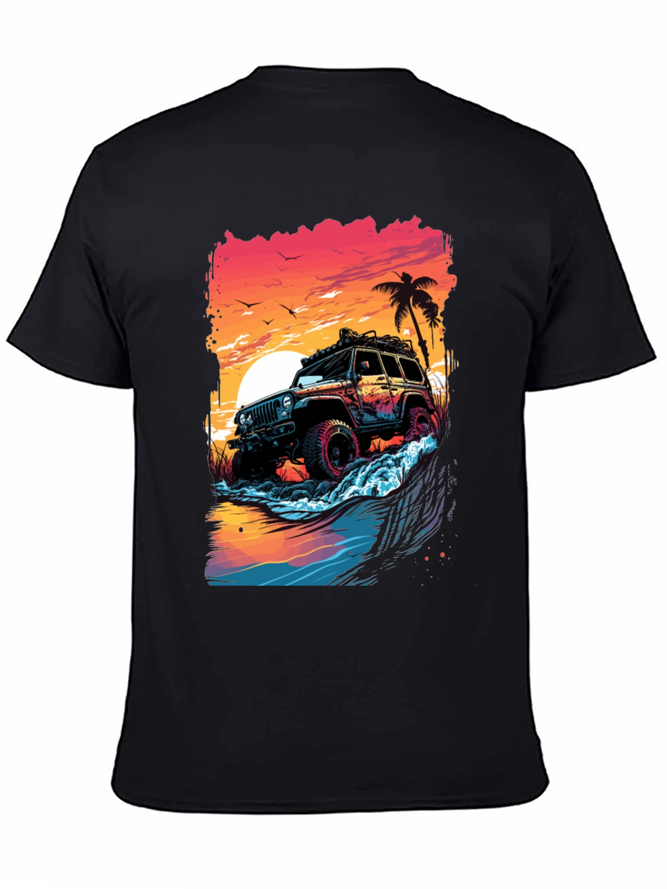 Off-Road Adventure Graphic T-Shirt