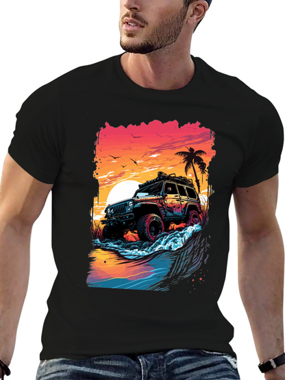 Off-Road Adventure Graphic T-Shirt