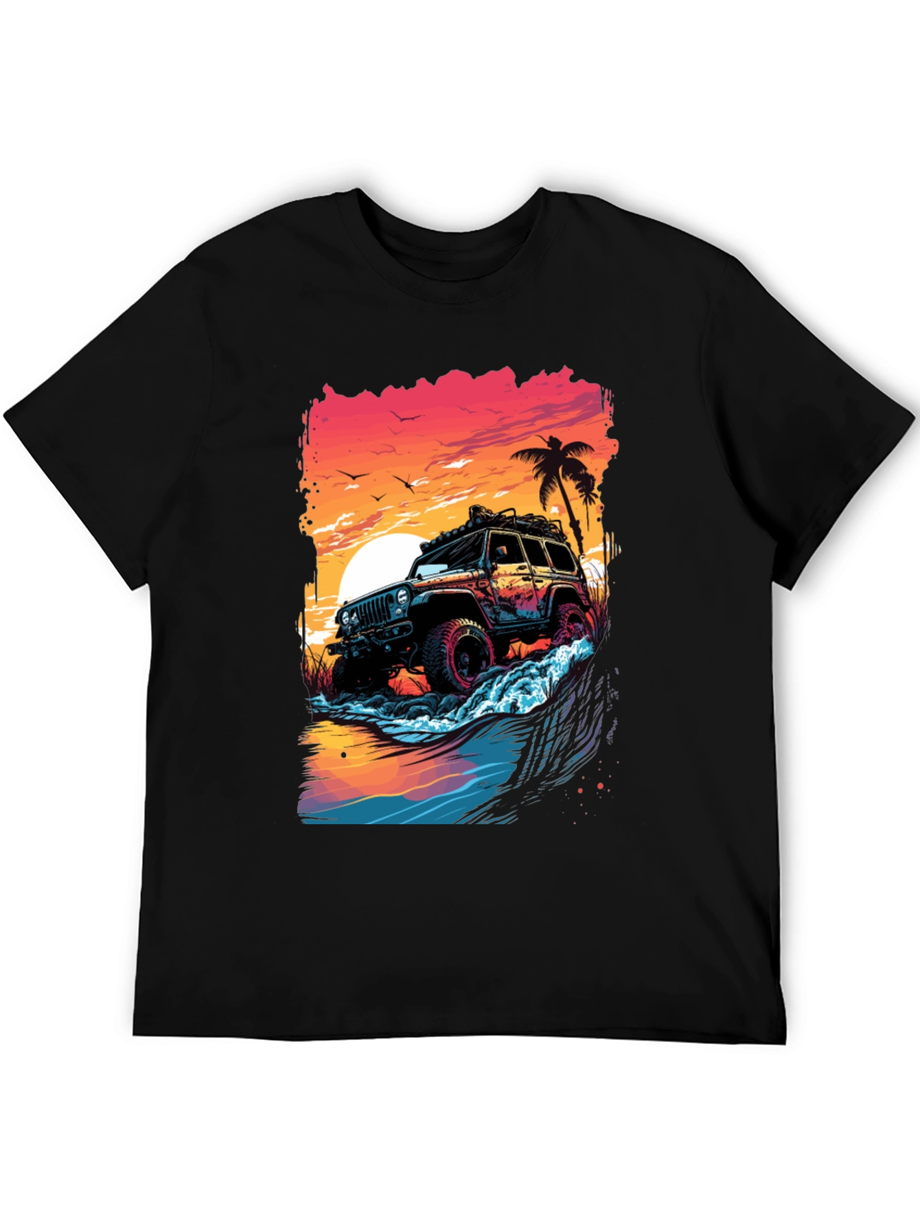 Off-Road Adventure Graphic T-Shirt