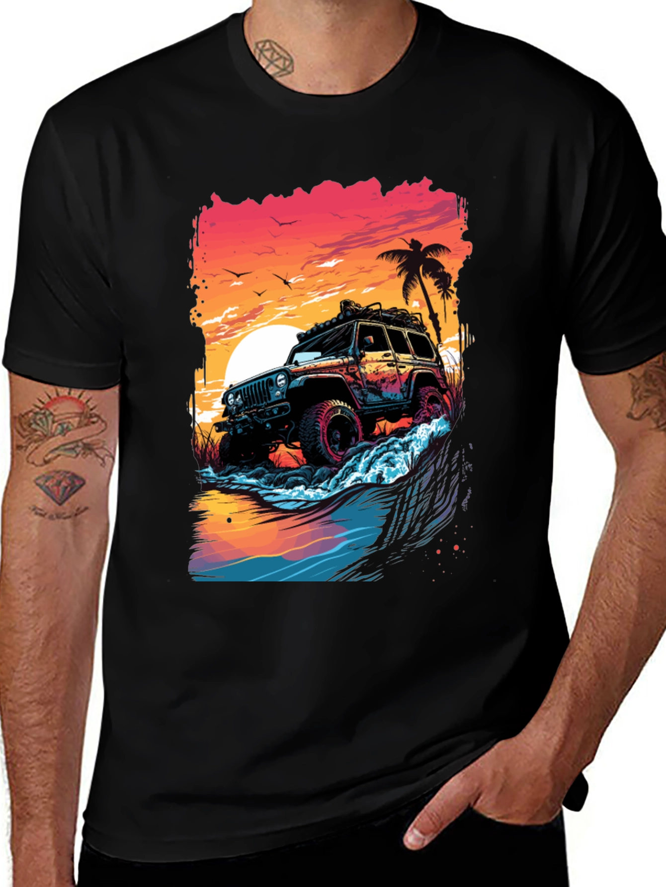 Off-Road Adventure Graphic T-Shirt