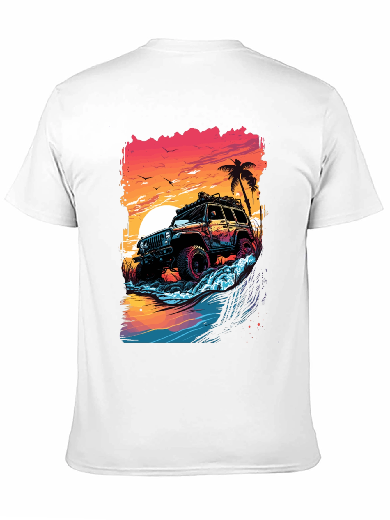 Off-Road Adventure Graphic T-Shirt