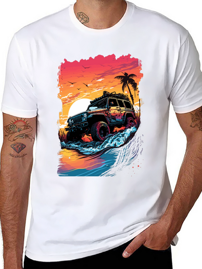 Off-Road Adventure Graphic T-Shirt