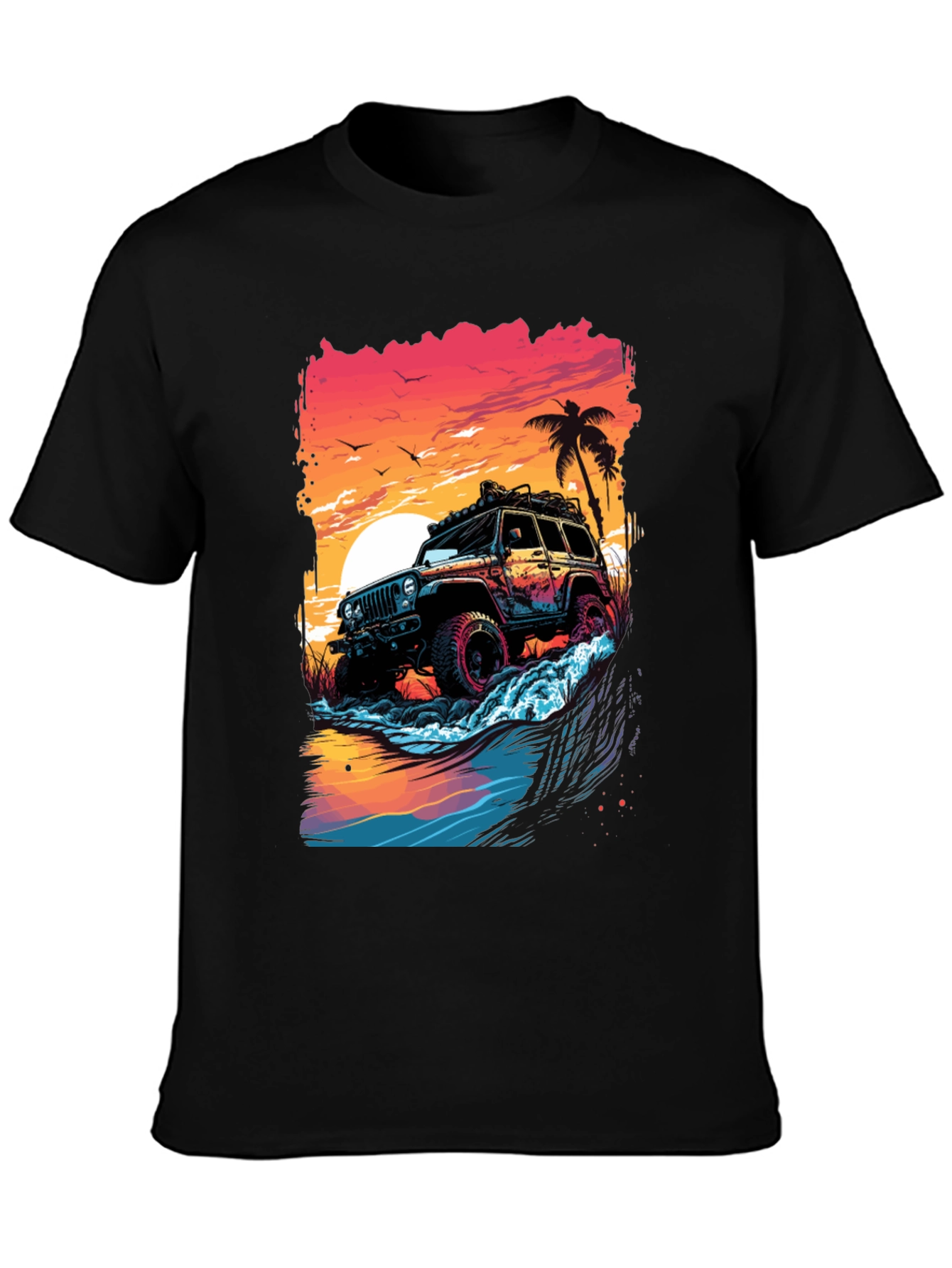 Off-Road Adventure Graphic T-Shirt