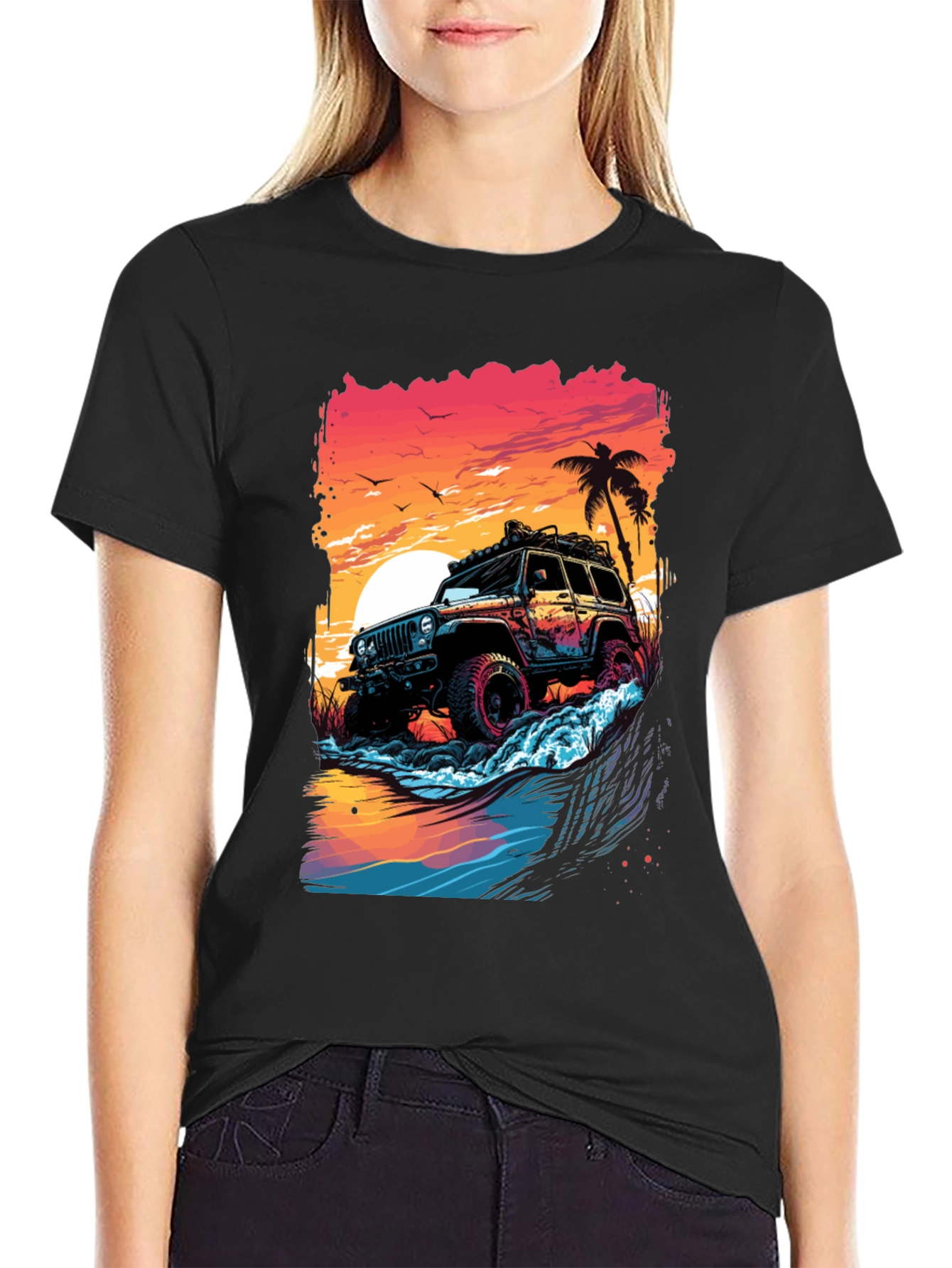 Off-Road Adventure Graphic T-Shirt