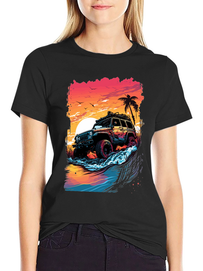 Off-Road Adventure Graphic T-Shirt