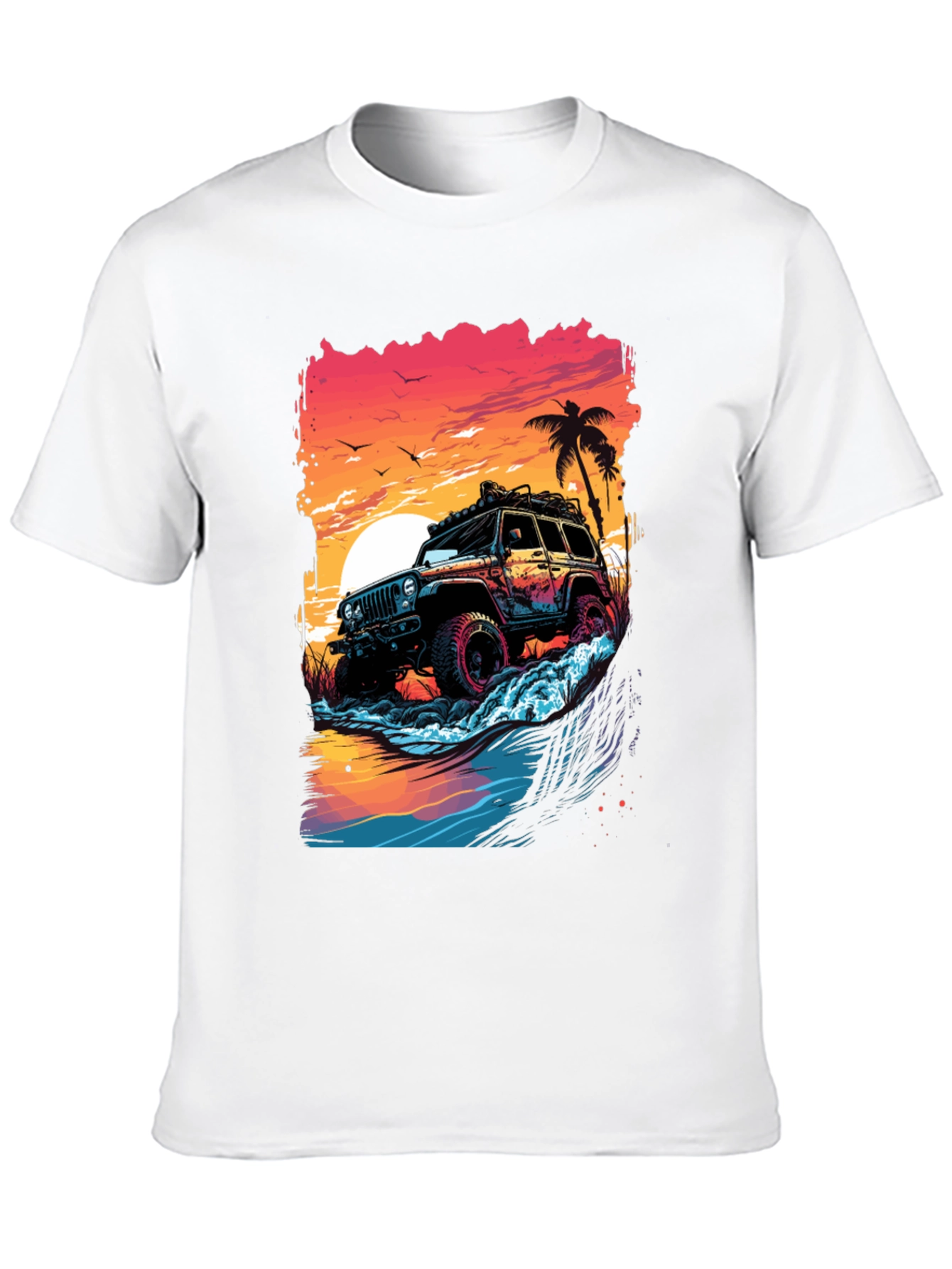 Off-Road Adventure Graphic T-Shirt