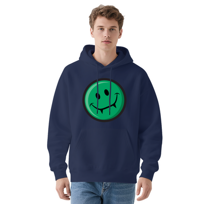 Green Vampire Smiley Face Hoodie