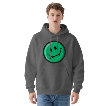 Green Vampire Smiley Face Hoodie
