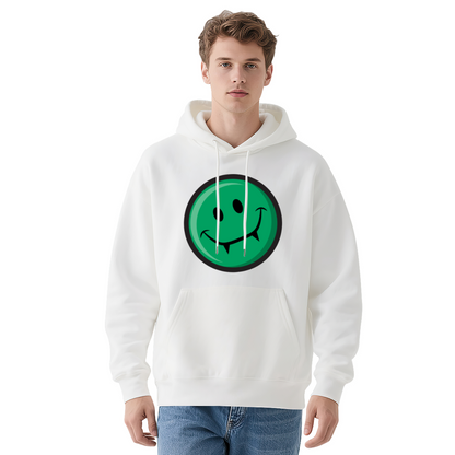 Green Vampire Smiley Face Hoodie