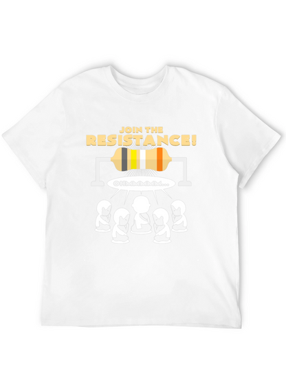 Join the Resistance T-Shirt: Funny Ohm Pun