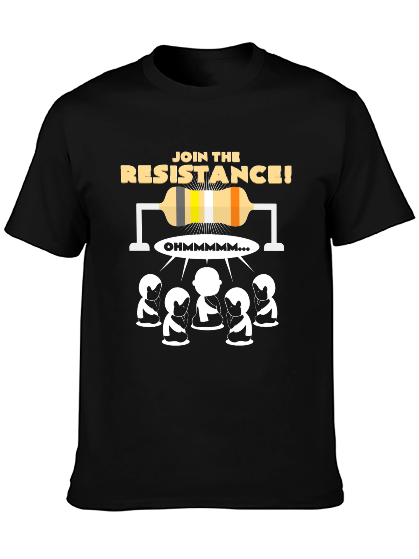 Join the Resistance T-Shirt: Funny Ohm Pun