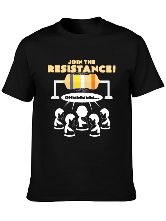 Join the Resistance T-Shirt: Funny Ohm Pun