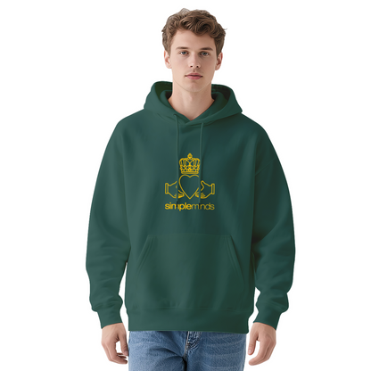 Simple Minds Claddagh Logo Red Hoodie