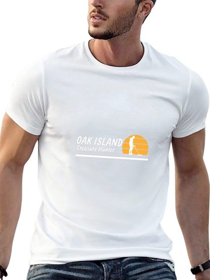 Oak Island Treasure Hunter Graphic Tee