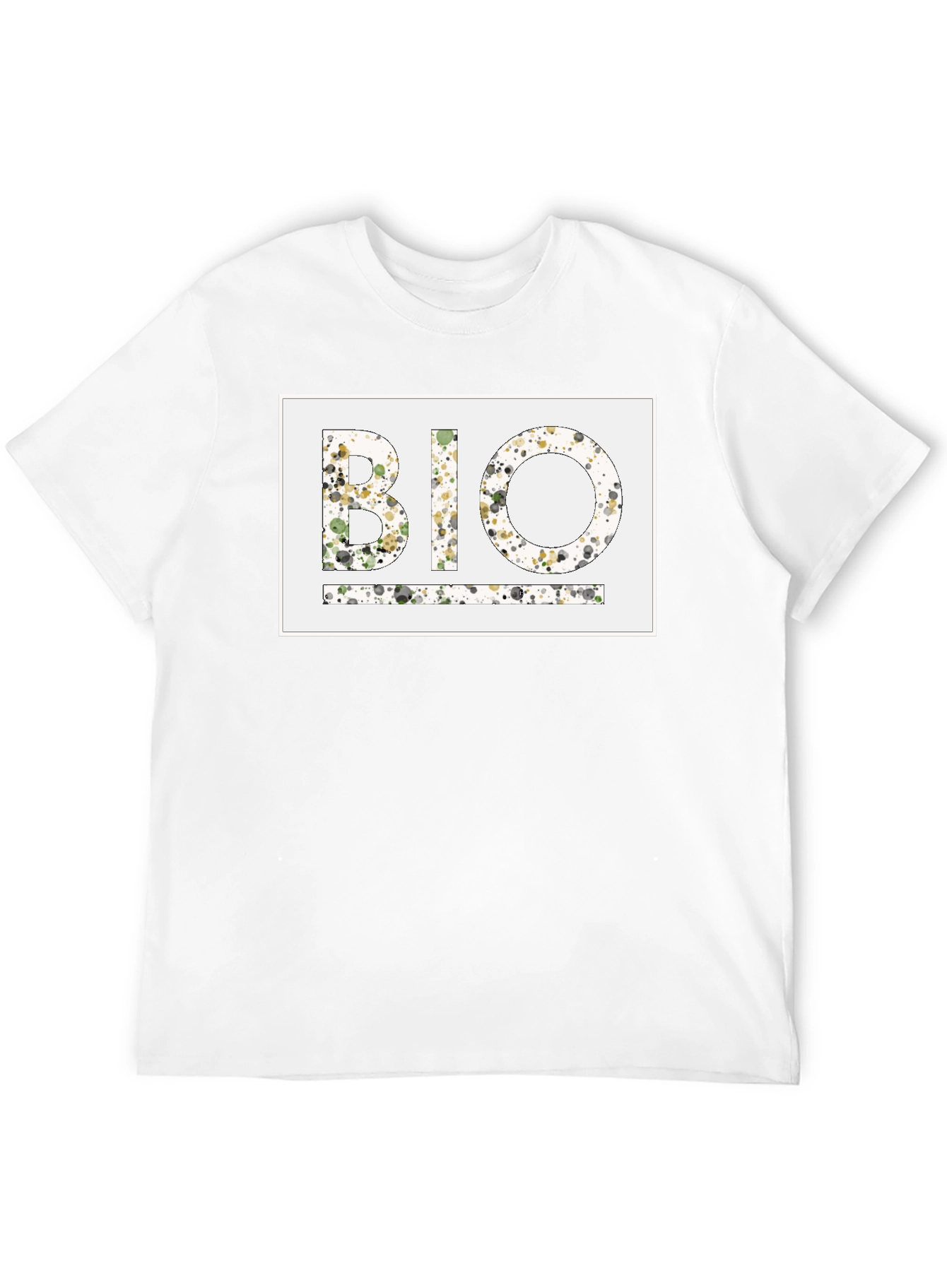 Abstract BIO Black T-Shirt