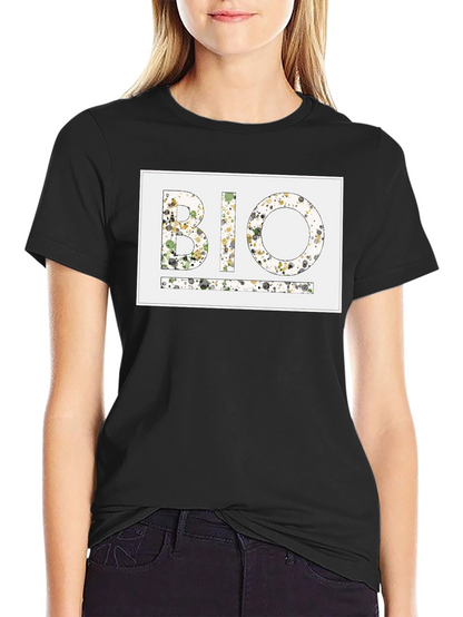 Abstract BIO Black T-Shirt