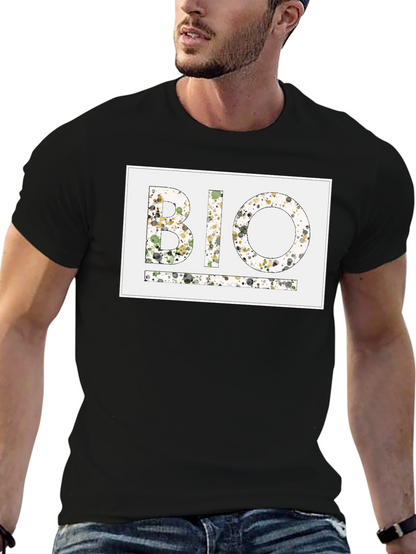 Abstract BIO Black T-Shirt