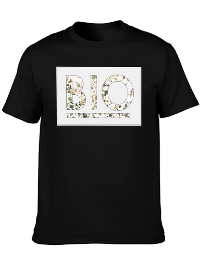 Abstract BIO Black T-Shirt