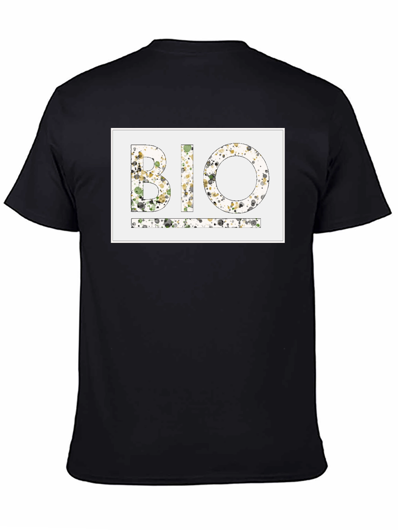 Abstract BIO Black T-Shirt