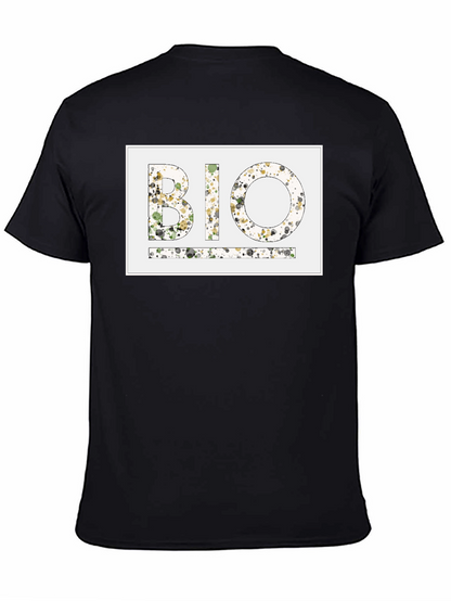 Abstract BIO Black T-Shirt