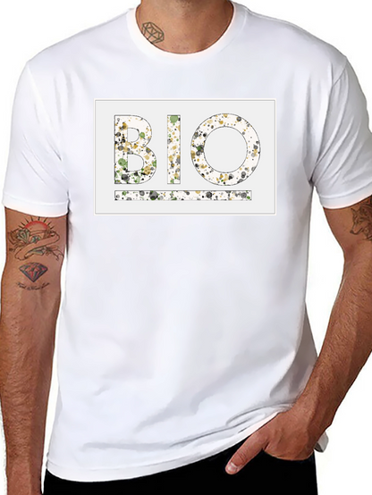 Abstract BIO Black T-Shirt