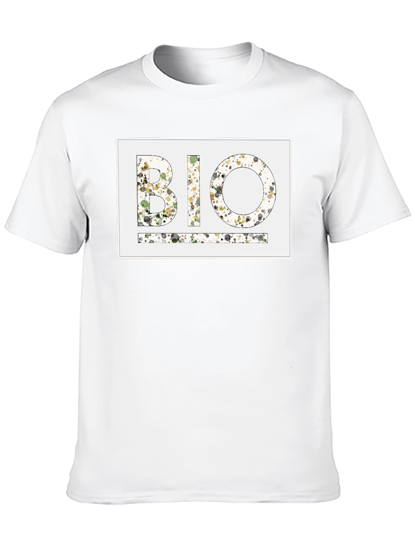 Abstract BIO Black T-Shirt