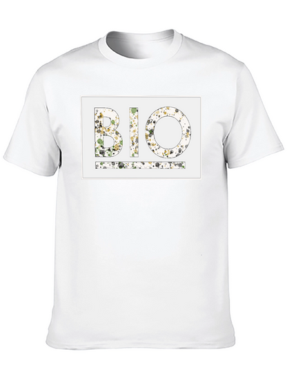 Abstract BIO Black T-Shirt