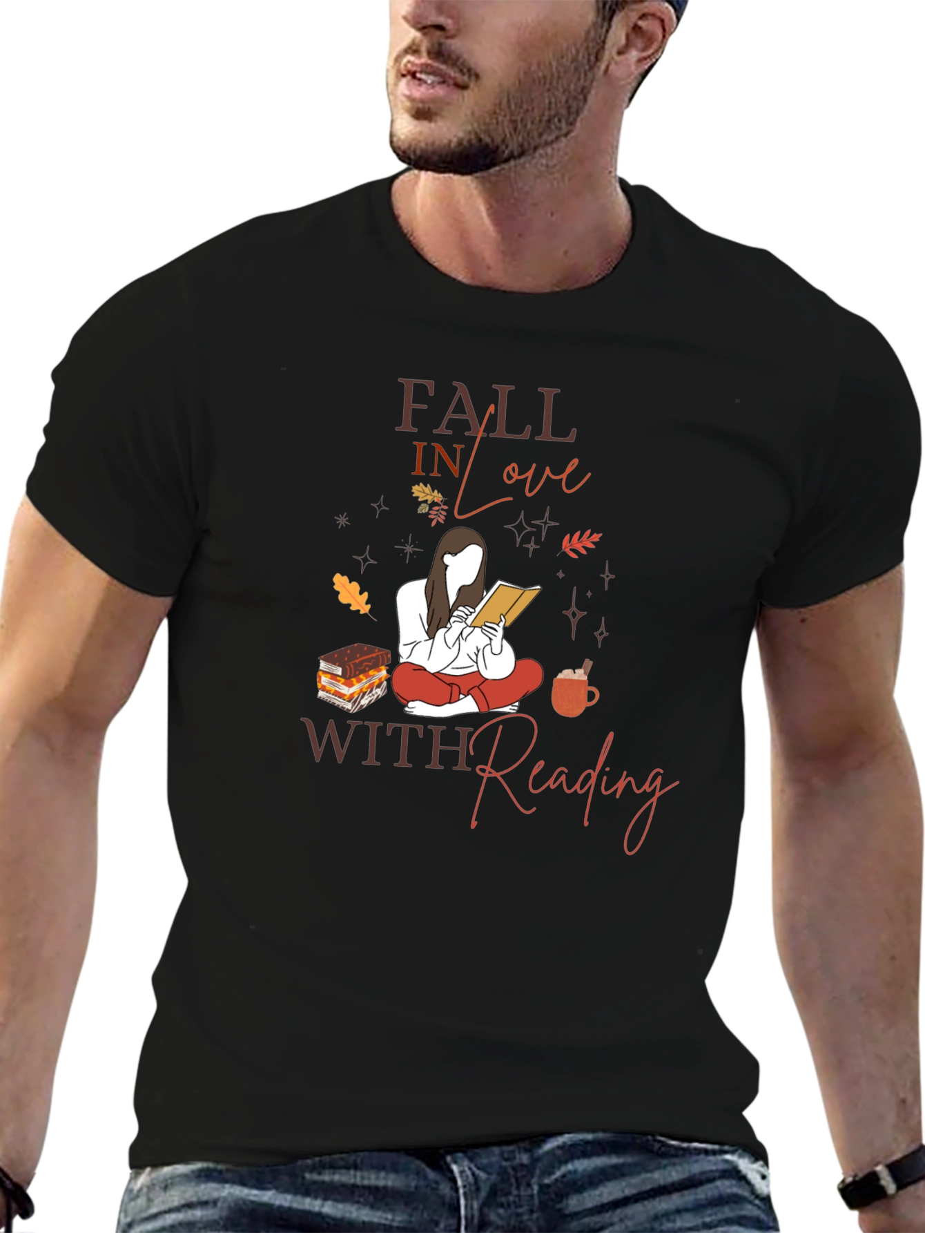 Fall In Love With Reading T-Shirt