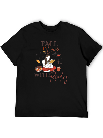 Fall In Love With Reading T-Shirt