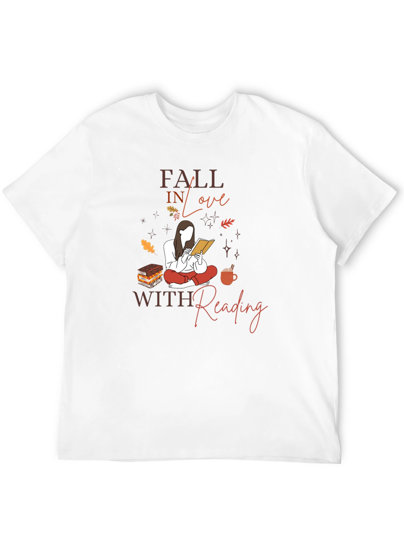 Fall In Love With Reading T-Shirt