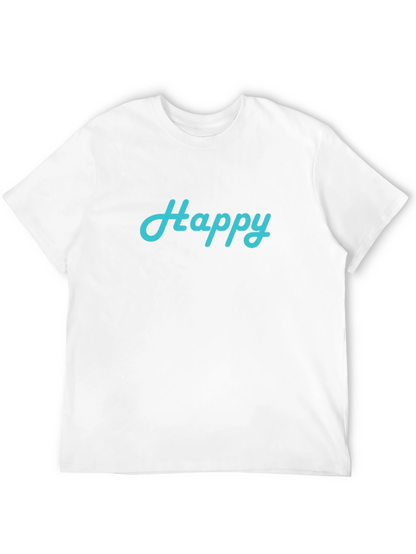 Happy Graphic Tee - Casual Comfort T-Shirt