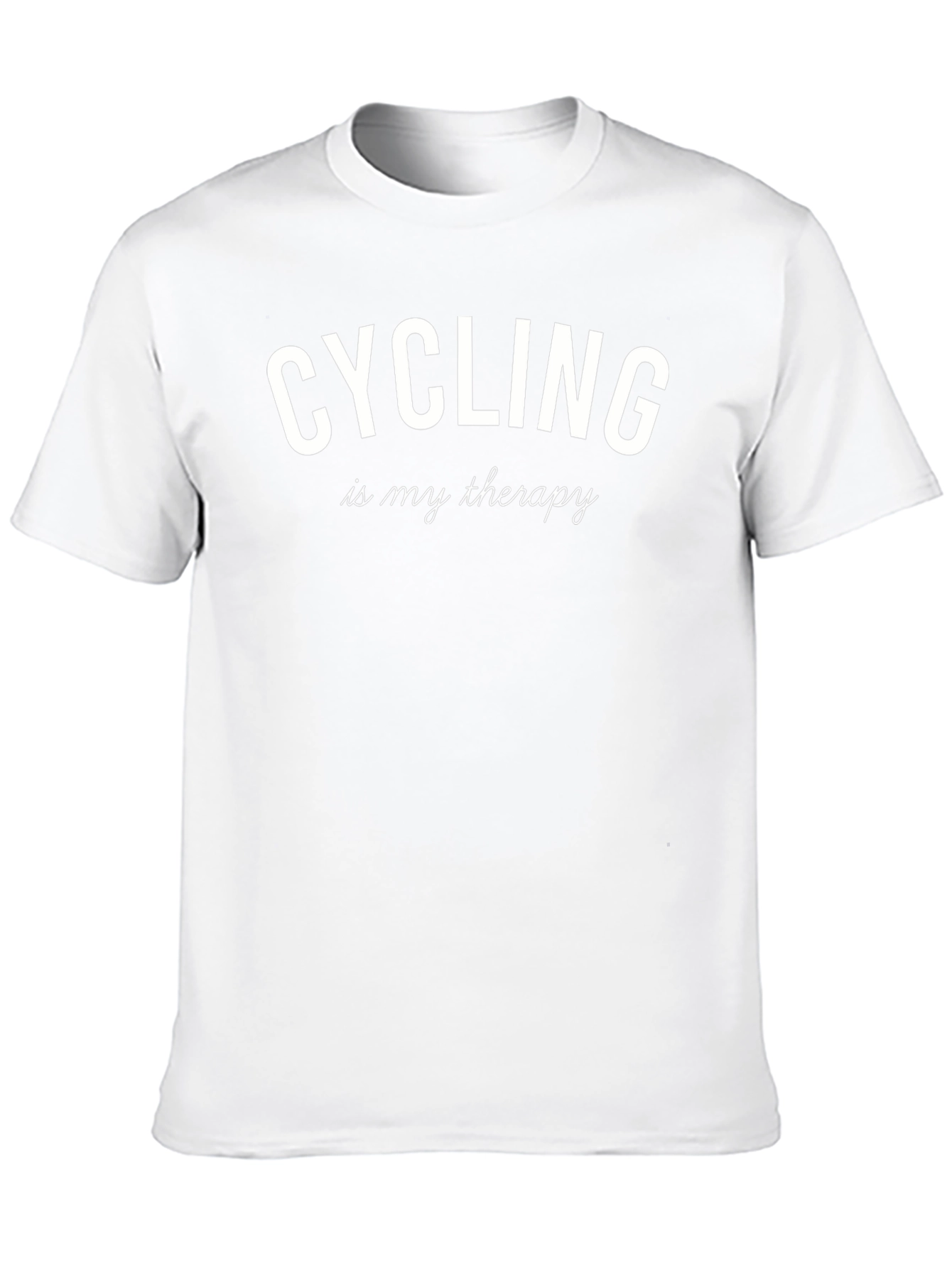 Cycling is My Therapy Graphic T-Shirt