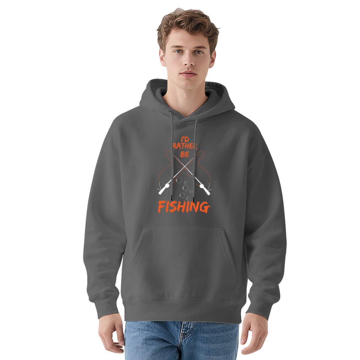 Trendy Hooded Sweatshirt - Inspirational Quote