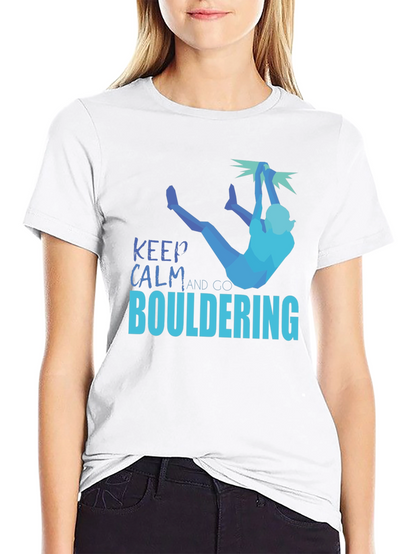 Keep Calm & Go Bouldering Graphic Tee