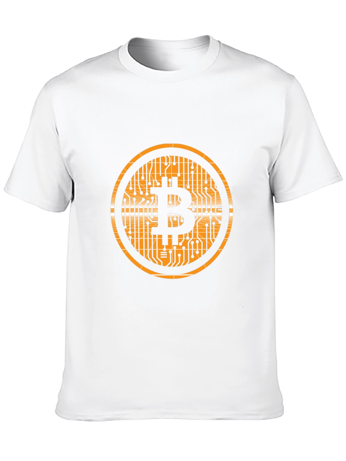 Bitcoin Circuit Black T-Shirt