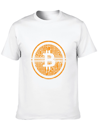 Bitcoin Circuit Black T-Shirt
