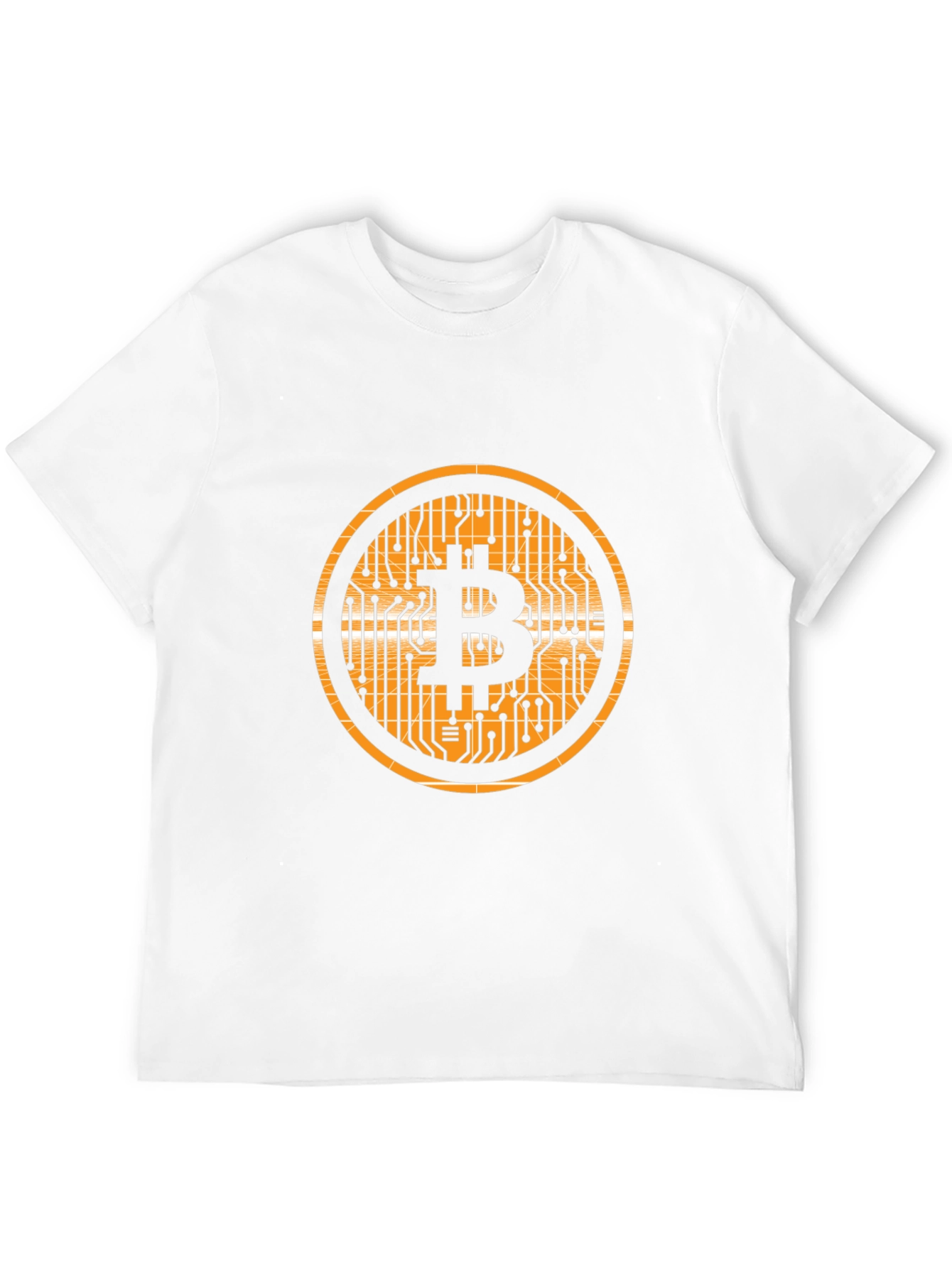 Bitcoin Circuit Black T-Shirt