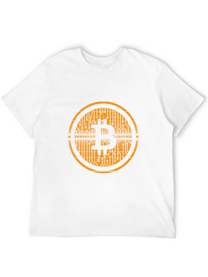 Bitcoin Circuit Black T-Shirt
