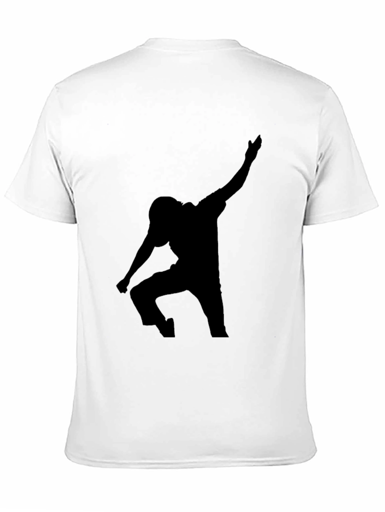 Silhouette Dab Dance Black T-Shirt
