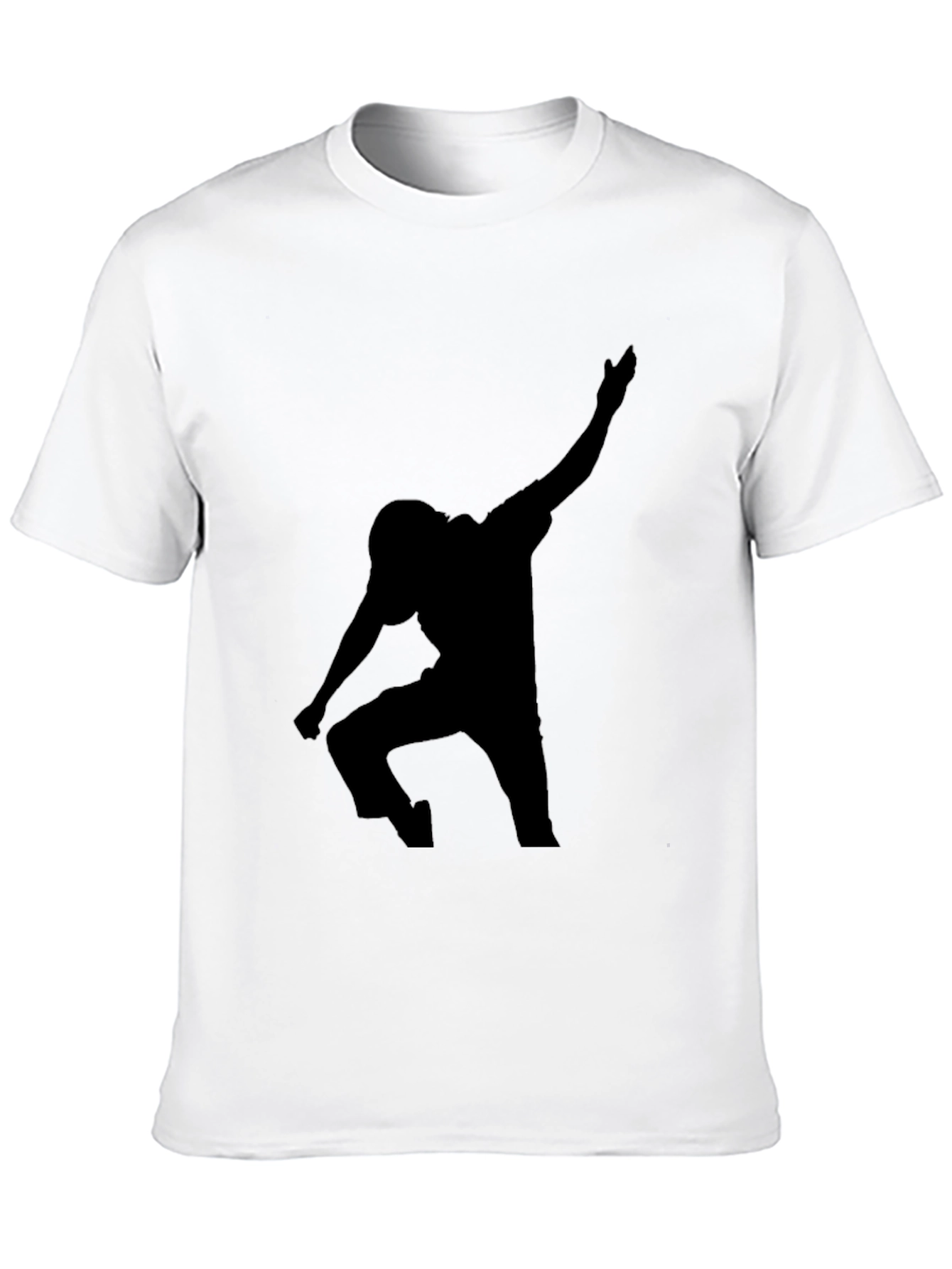 Silhouette Dab Dance Black T-Shirt