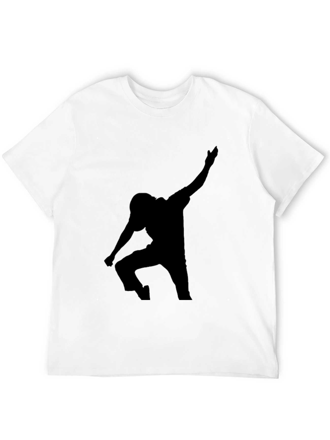 Silhouette Dab Dance Black T-Shirt