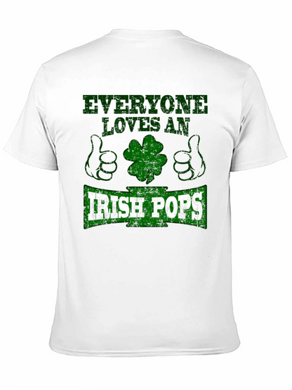 Funny St. Patricks Day Irish Pops Graphic Tee
