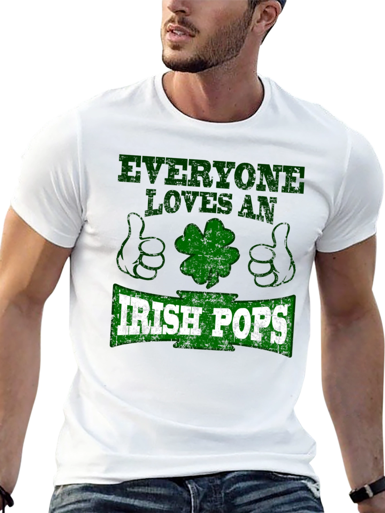 Funny St. Patricks Day Irish Pops Graphic Tee