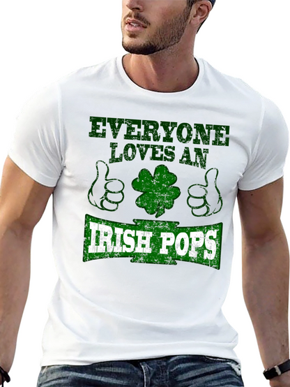 Funny St. Patricks Day Irish Pops Graphic Tee