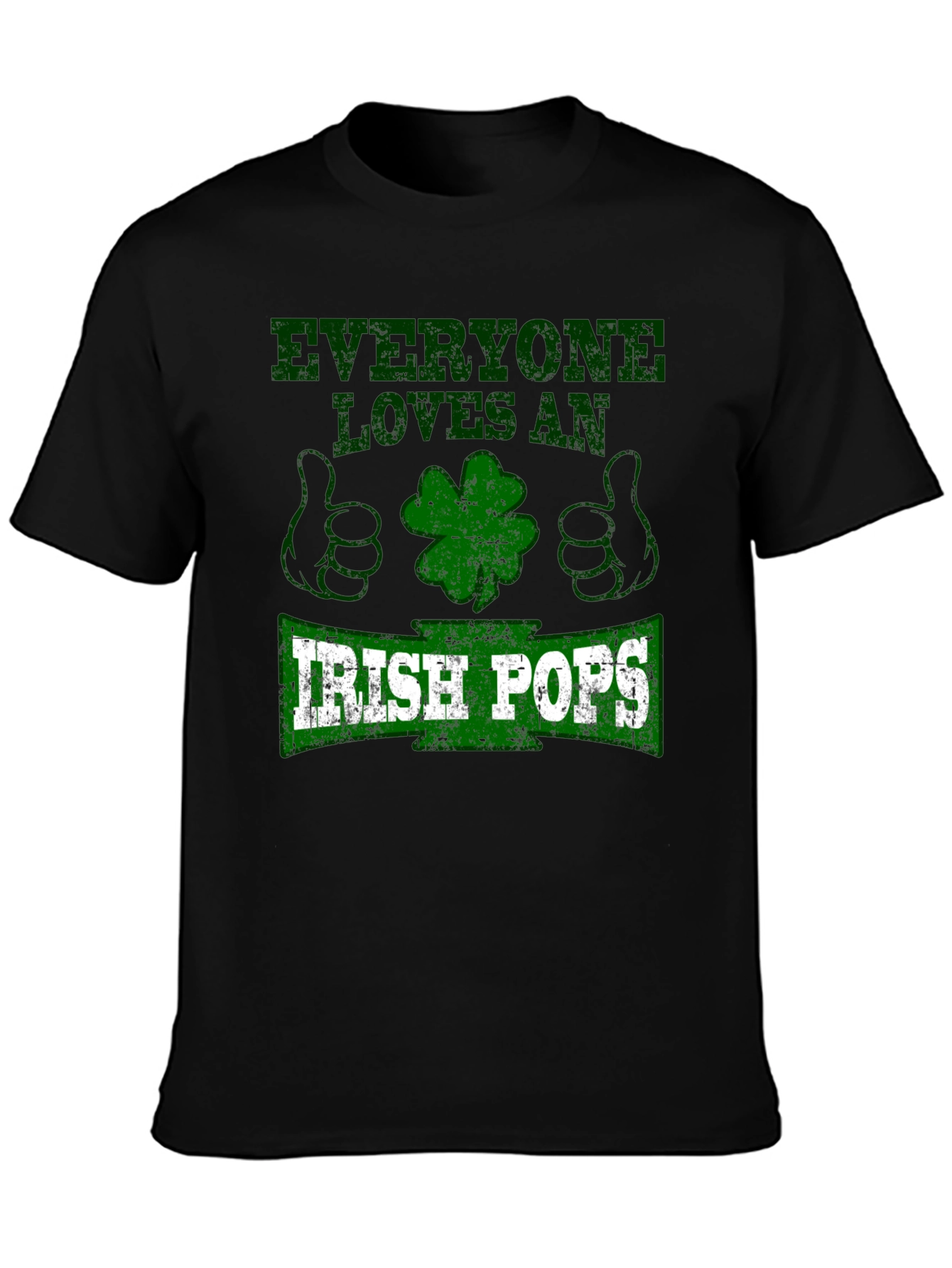 Funny St. Patricks Day Irish Pops Graphic Tee