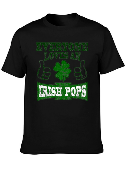 Funny St. Patricks Day Irish Pops Graphic Tee