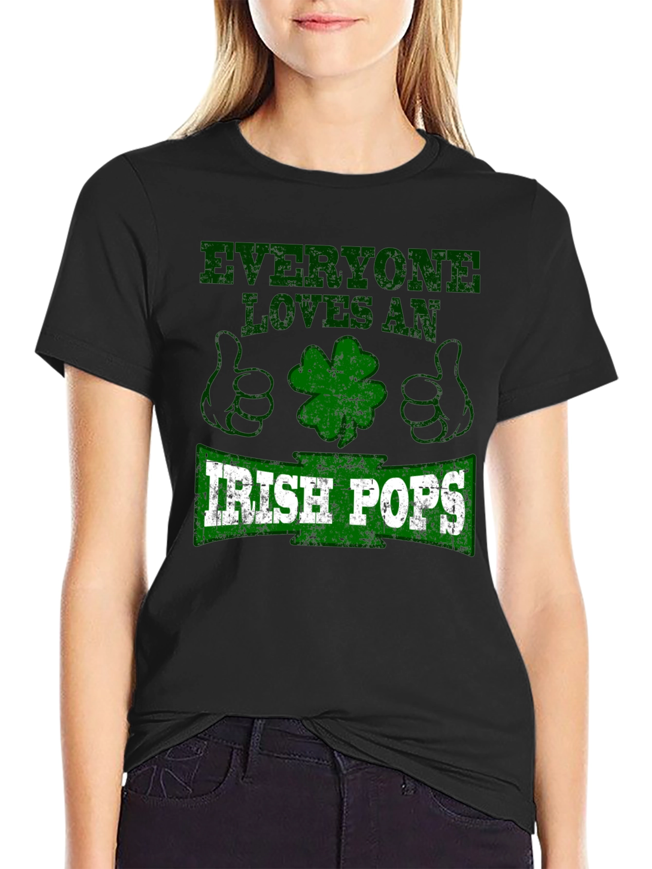 Funny St. Patricks Day Irish Pops Graphic Tee