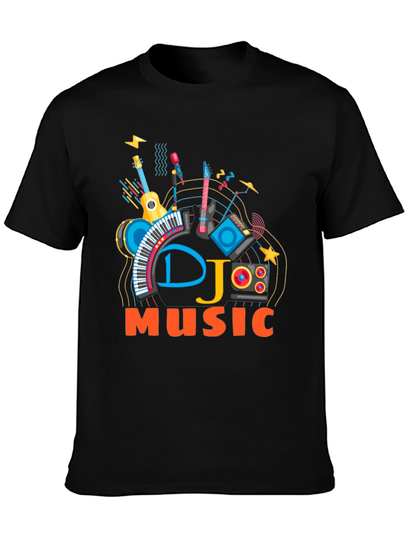 DJ Music Graphic T-Shirt